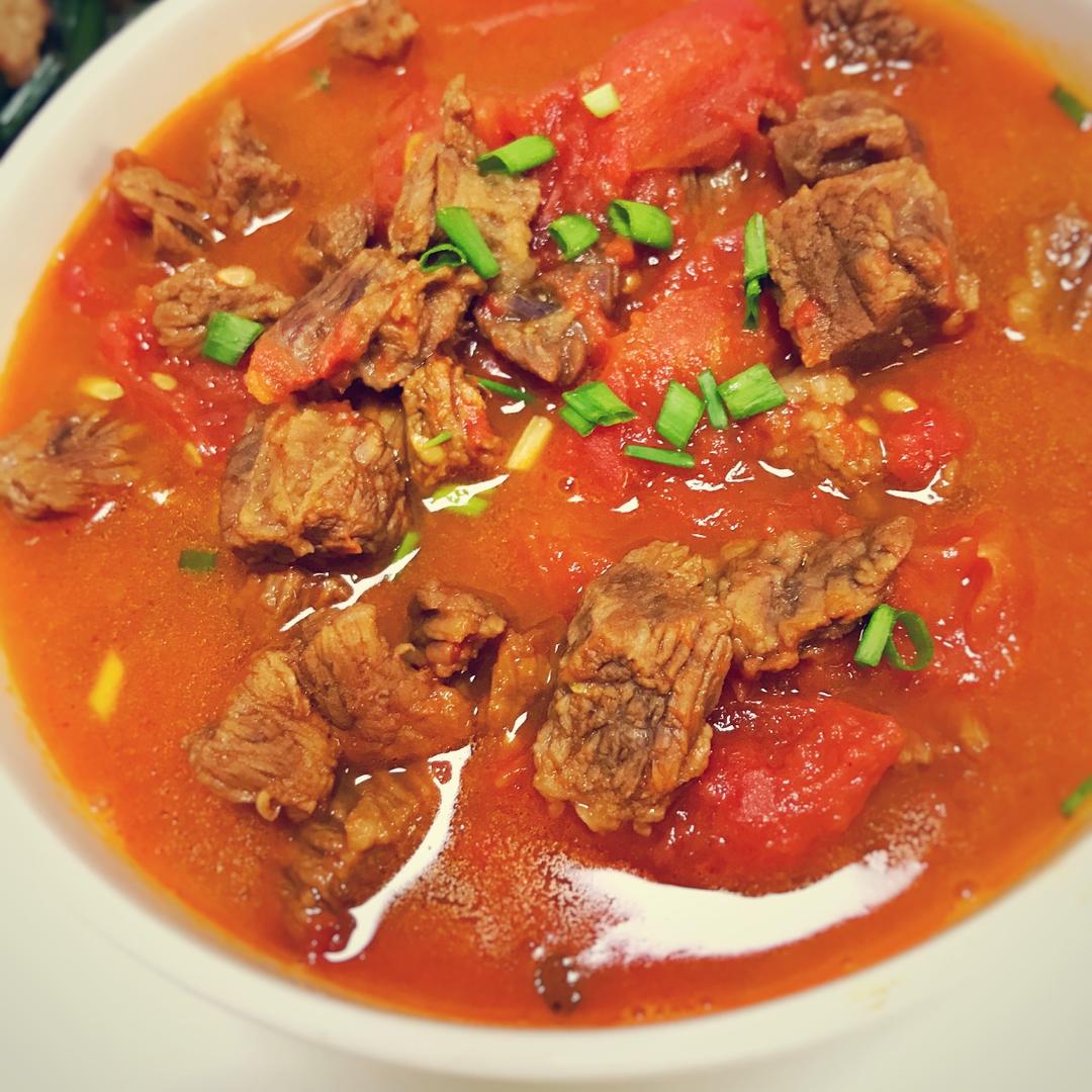 mcdiu做的西红柿牛腩