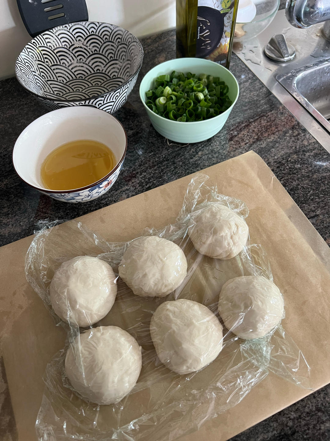 超柔软的葱花千层饼