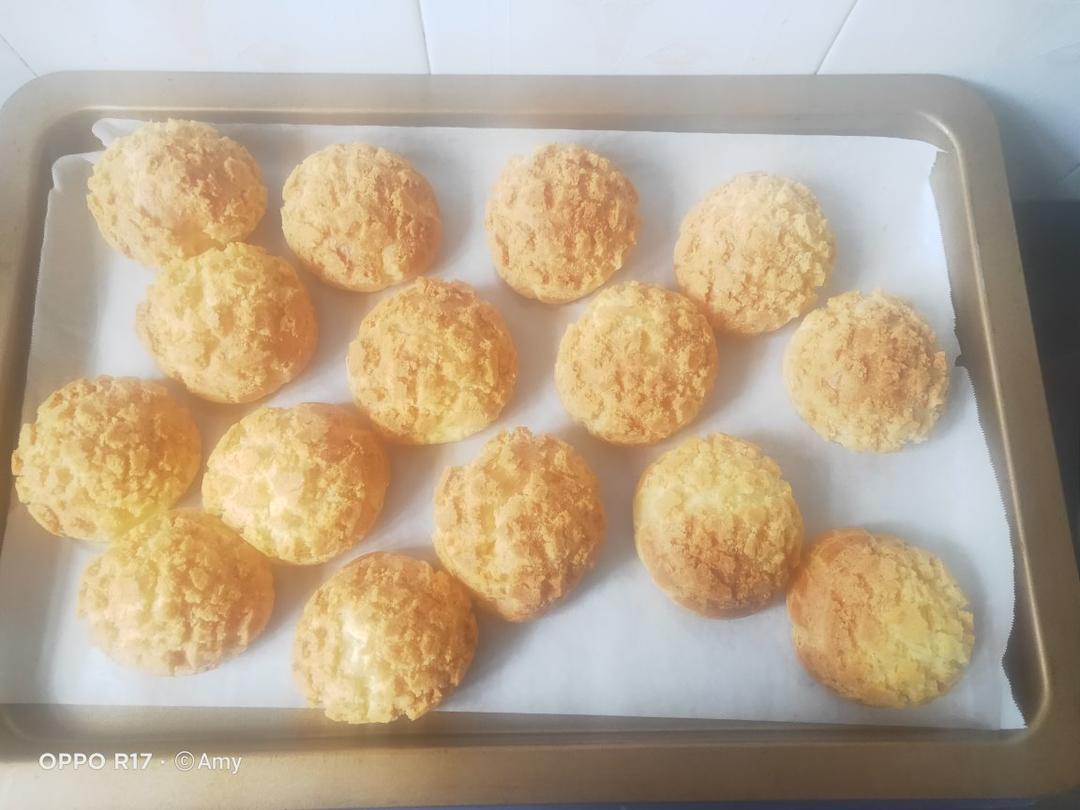 十分美味的酥皮泡芙
