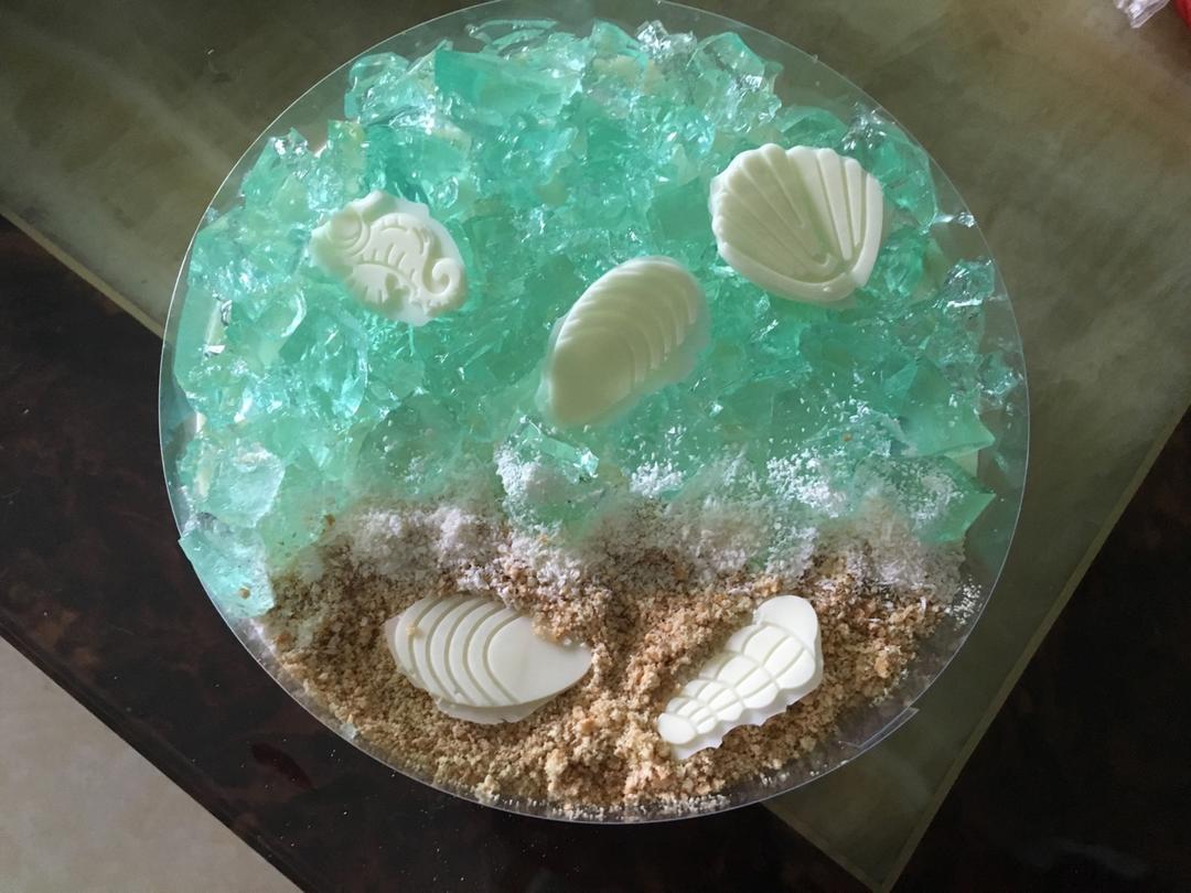 海洋酸奶慕斯蛋糕