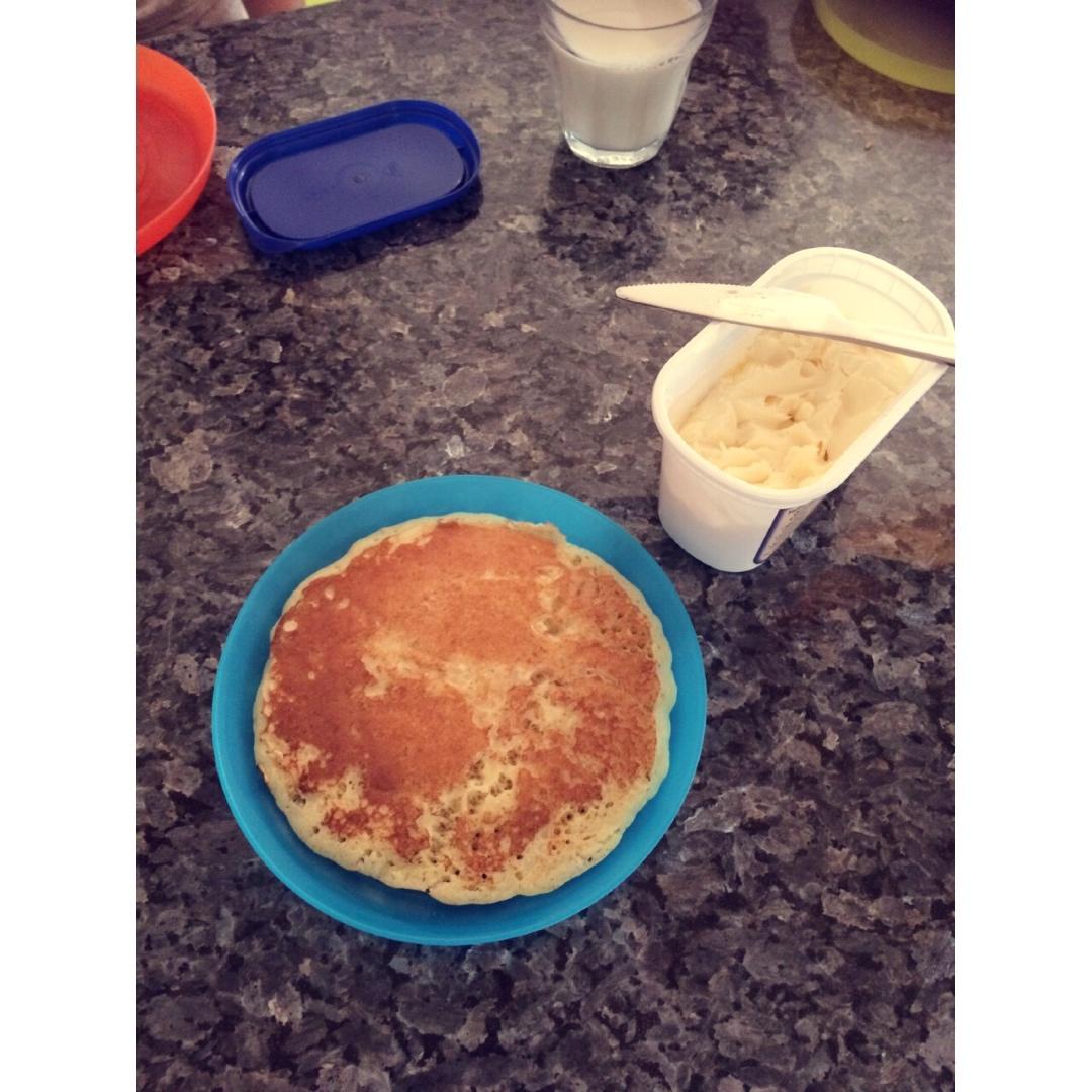超级简单pancake【无黄油健康版】