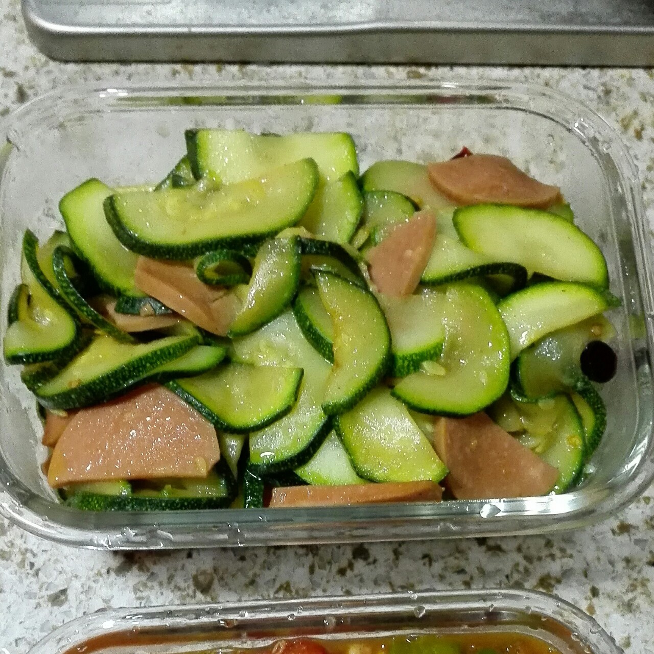 小南瓜炒瘦肉丝