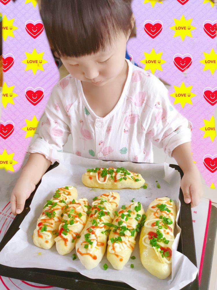 葱香芝士面包