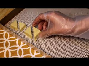 「无需打发黄油的网红饼干」日本「菅又亮辅大师配方」三角酥分享的做法 步骤15