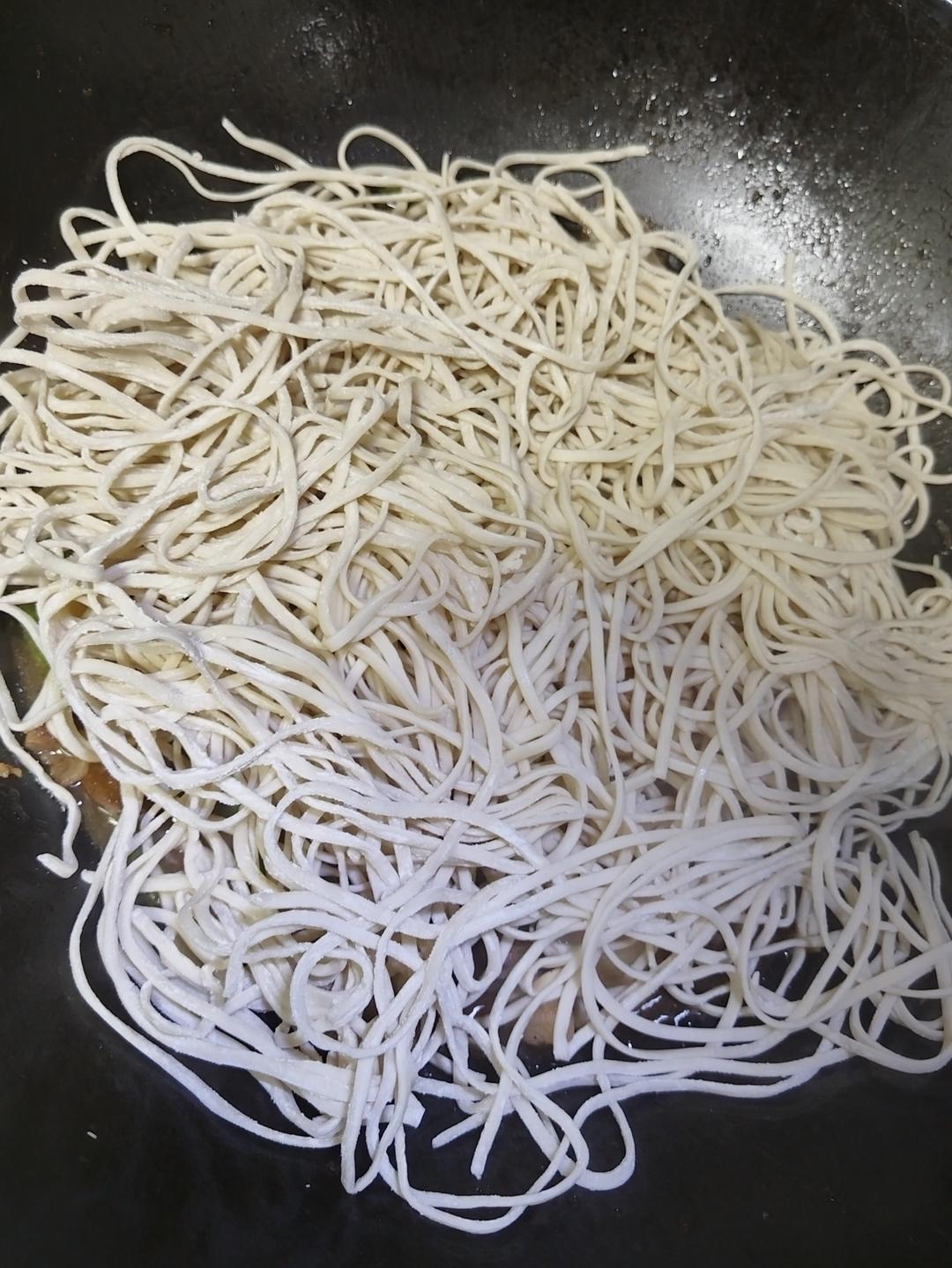 豆角焖面