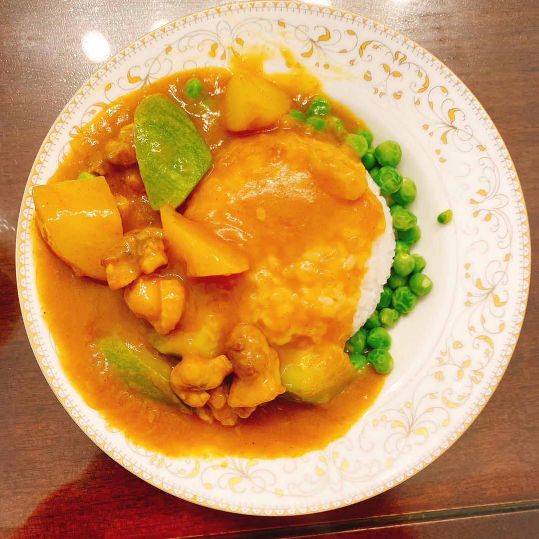 日式咖喱鸡肉饭
