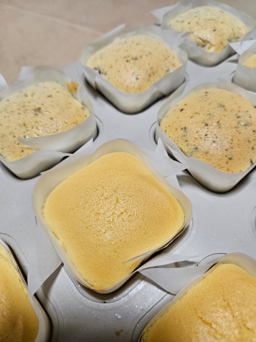 不回缩！不塌陷！不掉皮！奶香奥利奥小蛋糕