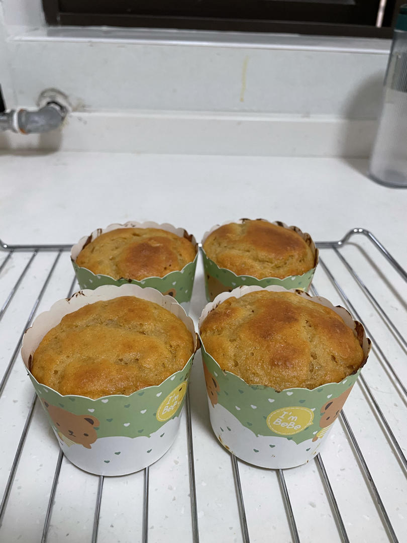 简单到一步完成的无油全麦酸奶魔芋蛋糕