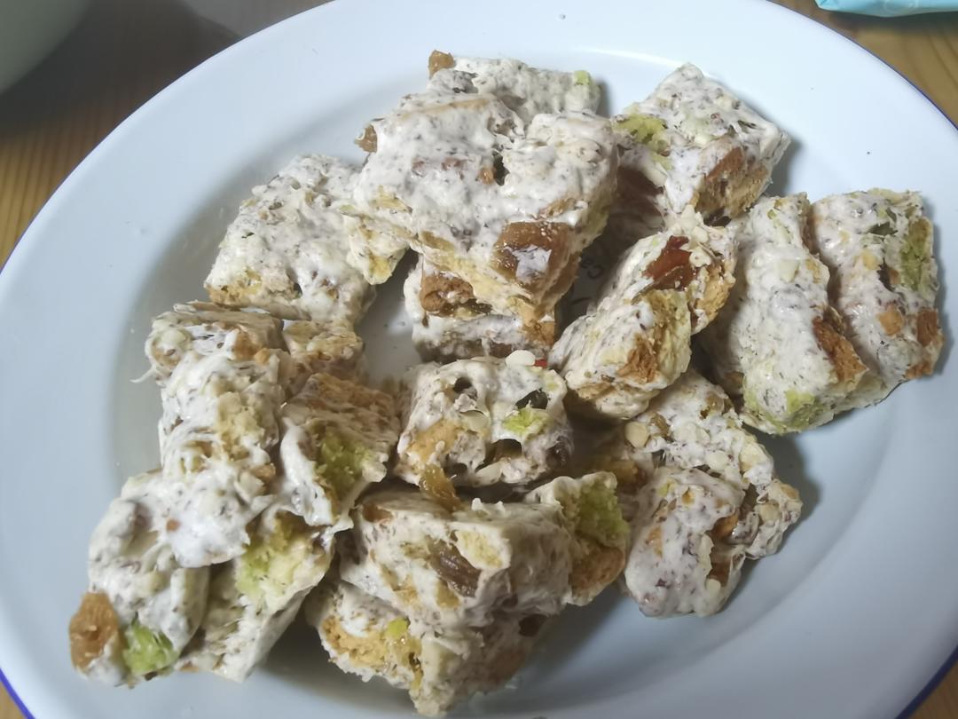 雪花酥（雪花饼，牛轧奶芙，奶酥）