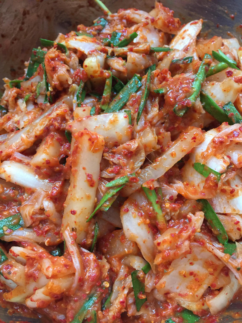 全老师家的辣白菜（韩国的一种家庭做法）