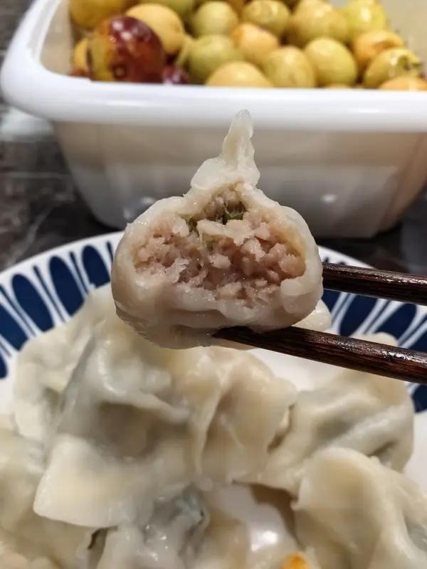 牛肉+猪肉马蹄🥟