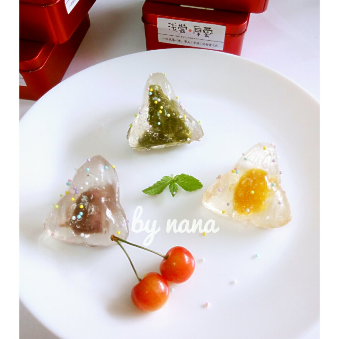 水晶粽~仿星冰粽