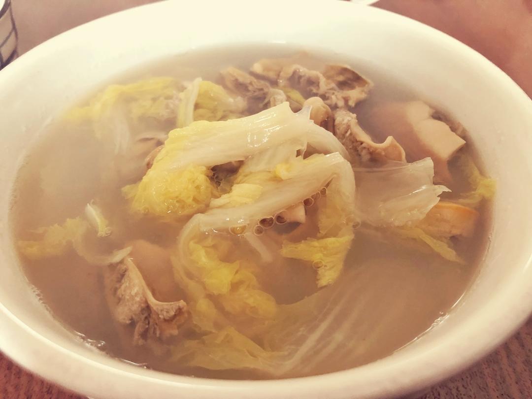 低碳水河蚌豆腐汤（生酮友好）