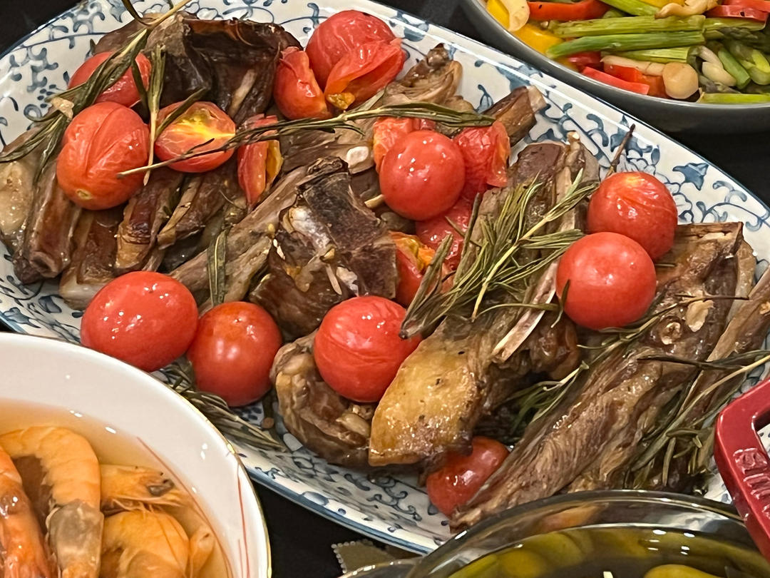 超好吃的烤羊排烤箱版