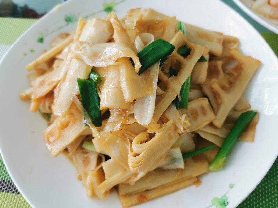 77风筝做的清炒甜笋