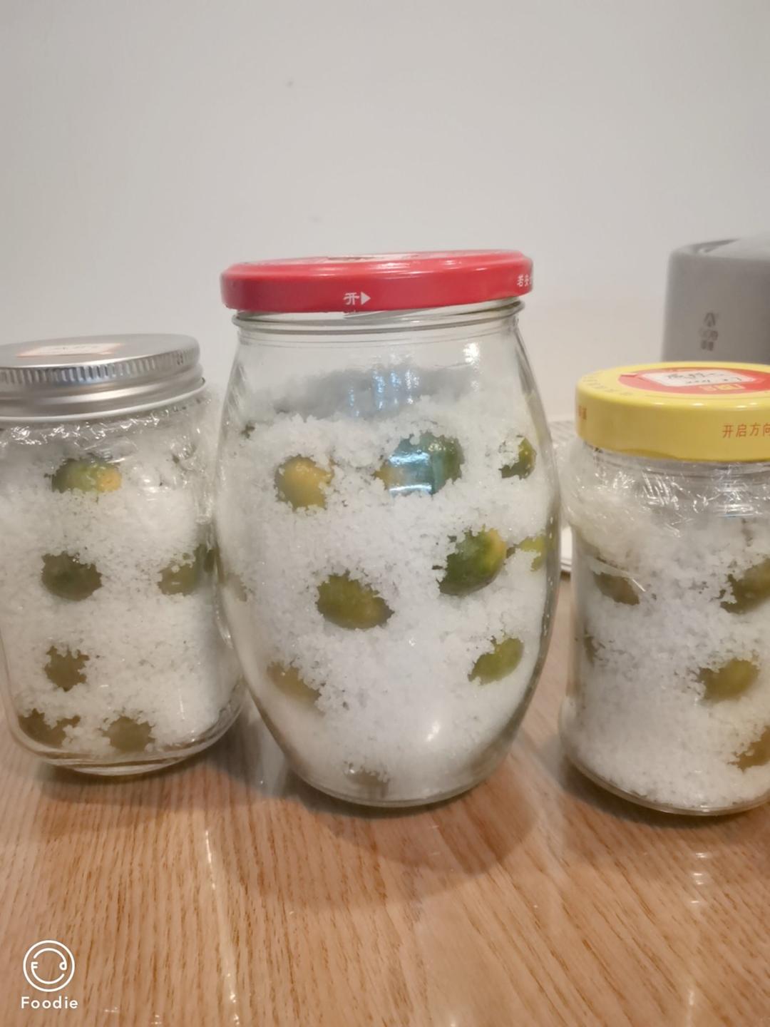 渍一罐青柠准备迎接武汉的夏天(咸柠檬🍋)