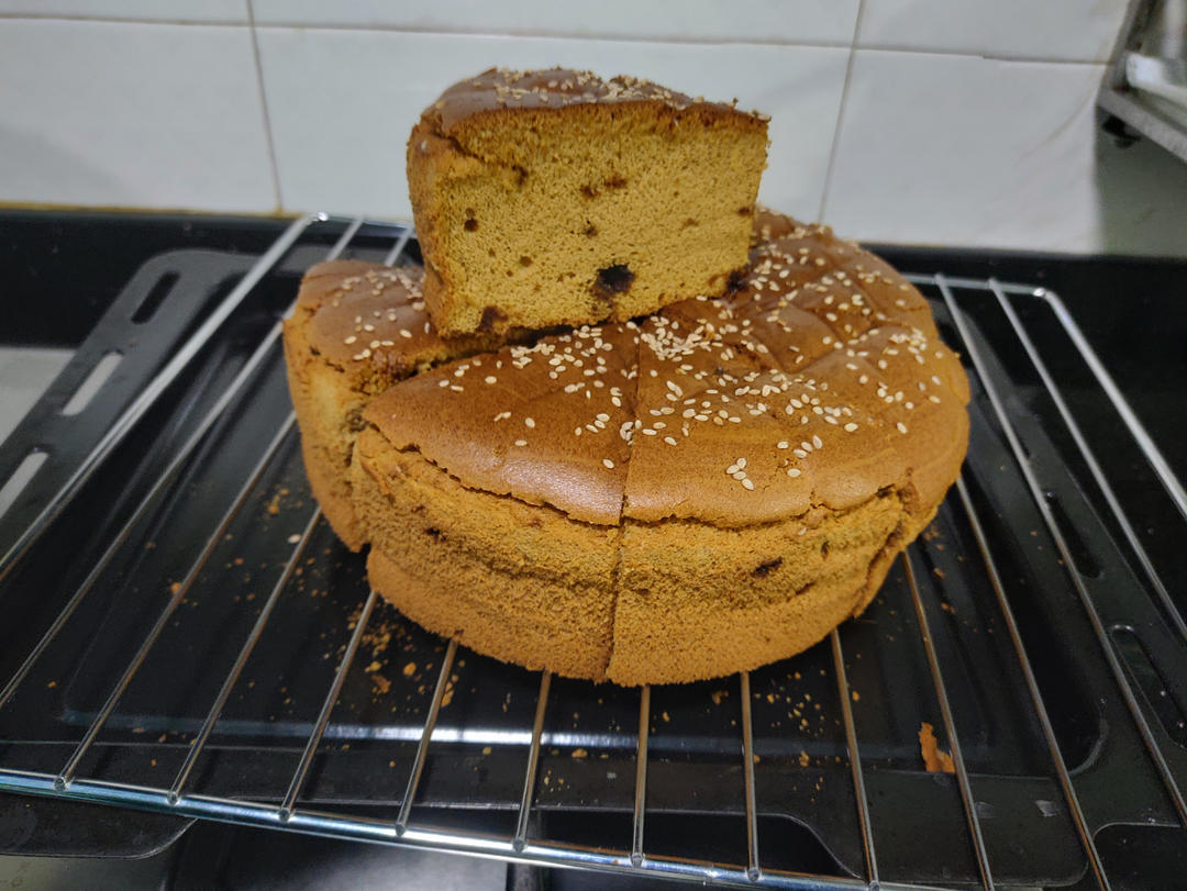 超详细8寸戚风蛋糕