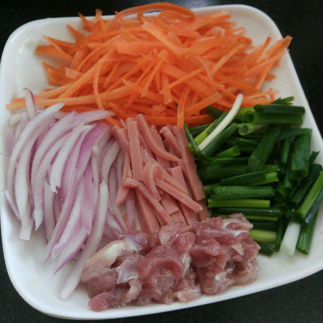 简易炒河粉