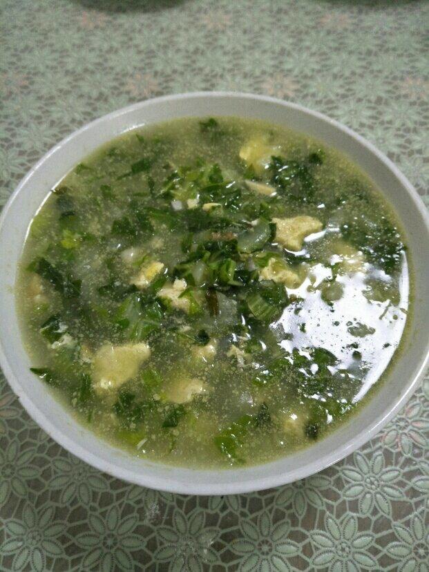 青菜羹（三岁女儿爱吃）
