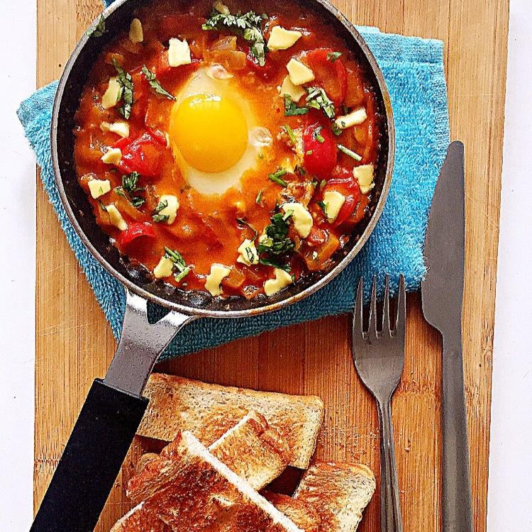 【早餐/正餐】芝士培根太阳蛋的做法