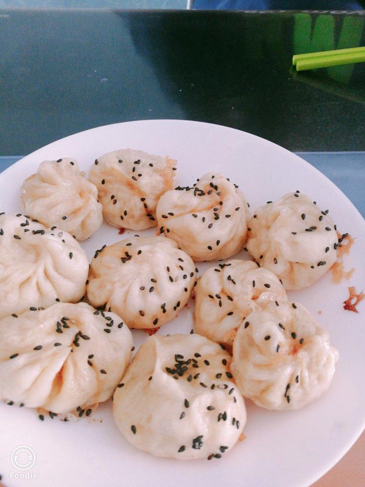 小时候的生煎包