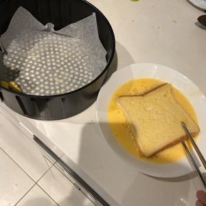 懒人空气炸锅法式蛋奶吐司的做法 步骤5