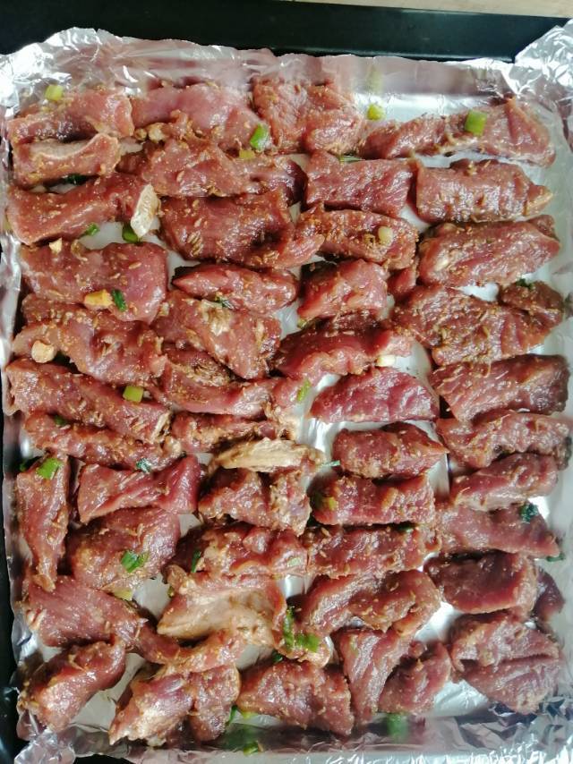零失败的烤箱版生烤牛肉干