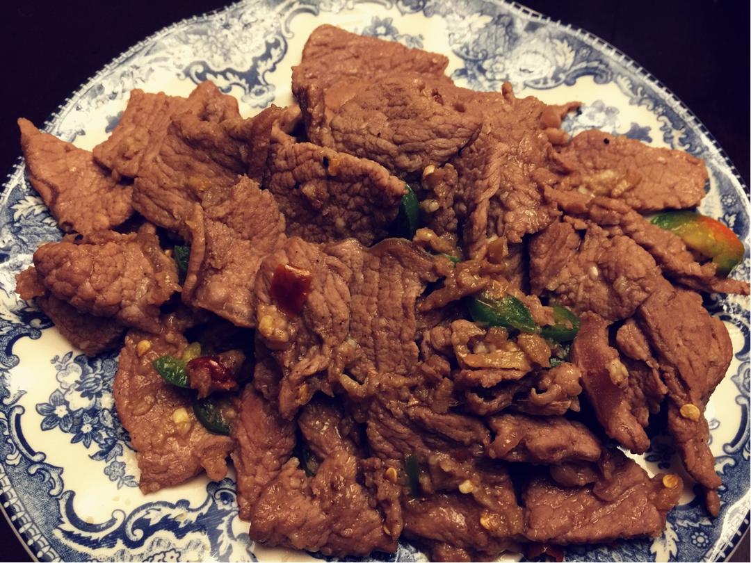 小炒牛肉