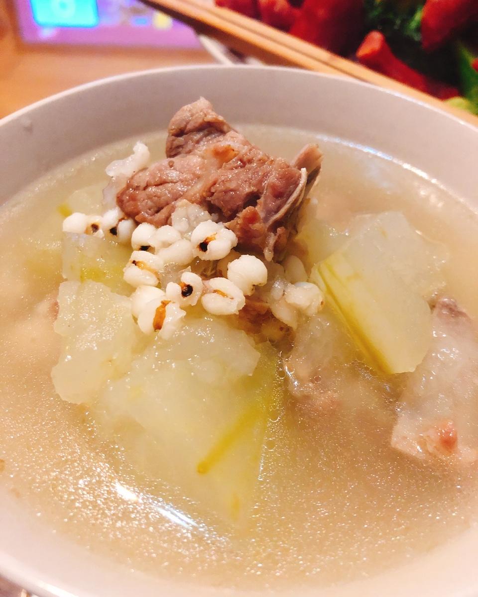 薏米排骨冬瓜汤
