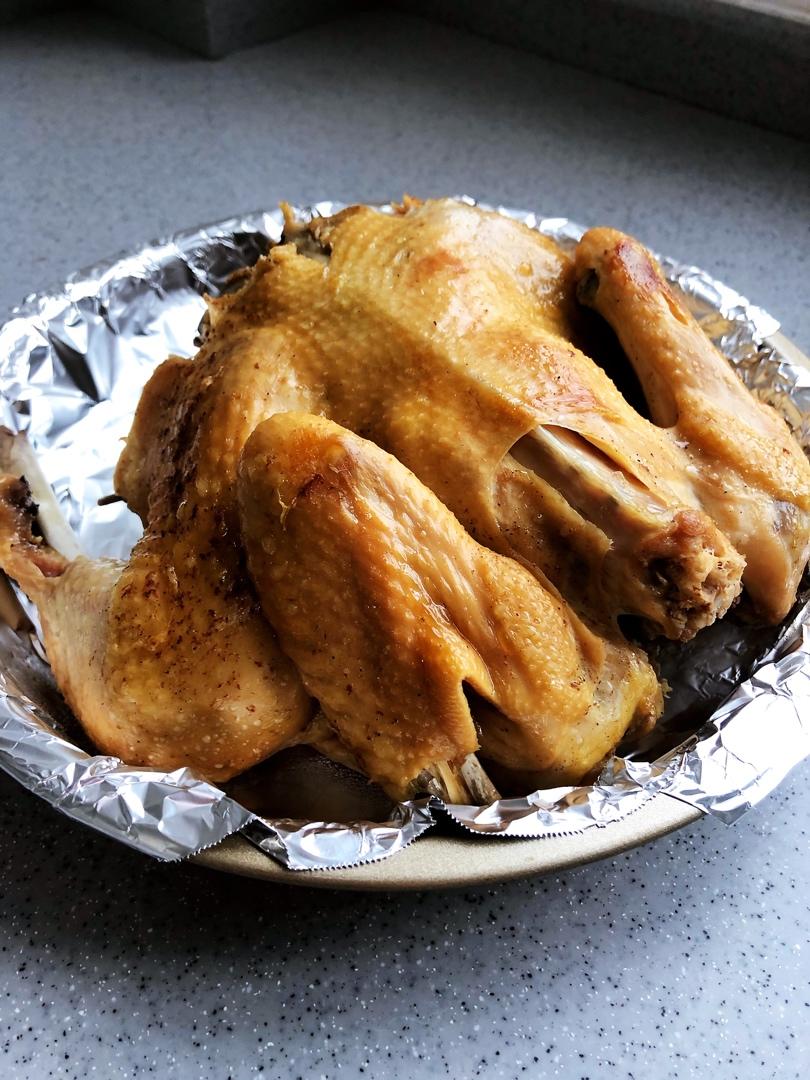 电饭煲版盐焗鸡