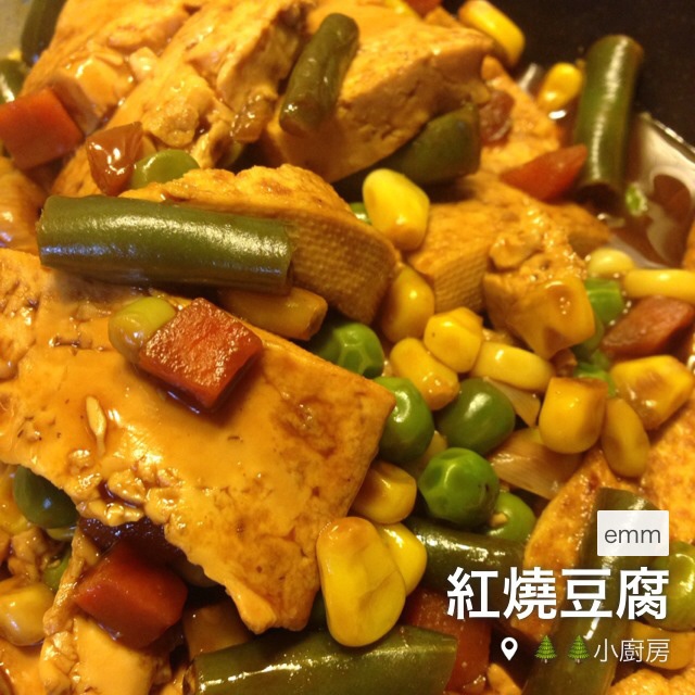 家常豆腐(彩椒版)