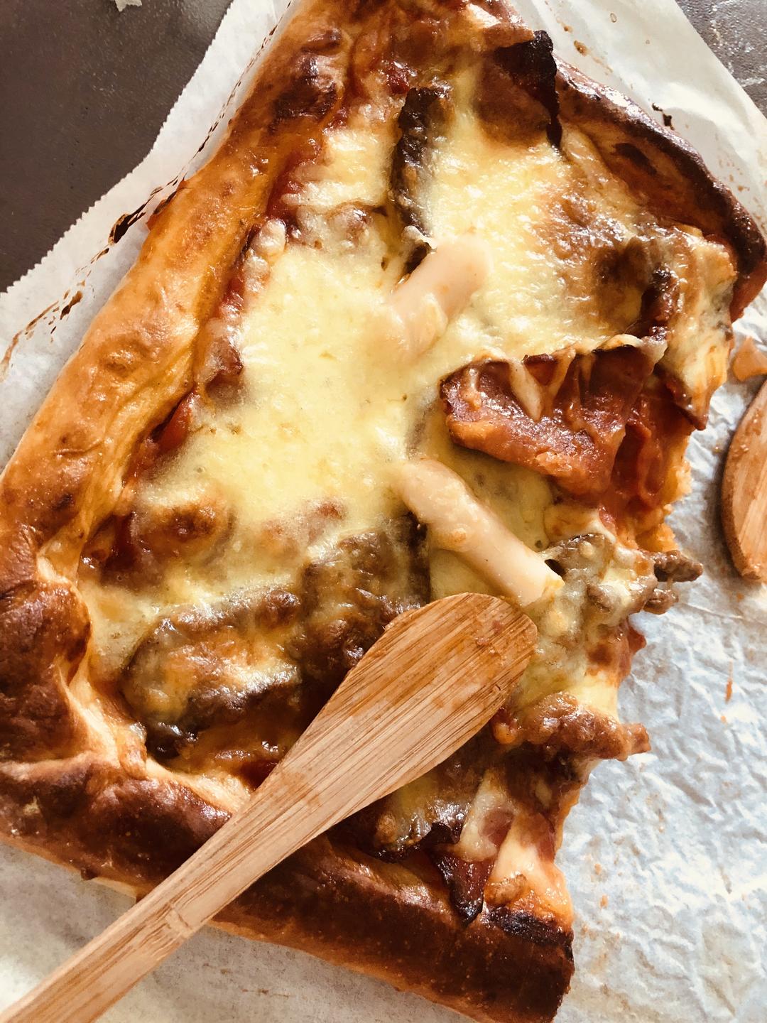 培根牛肉pizza