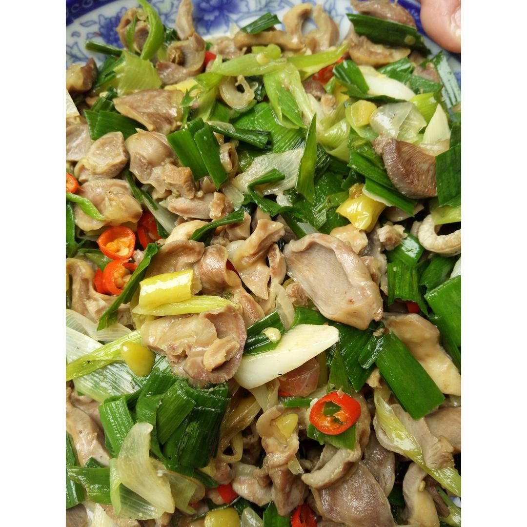 小米椒爆鸡胗