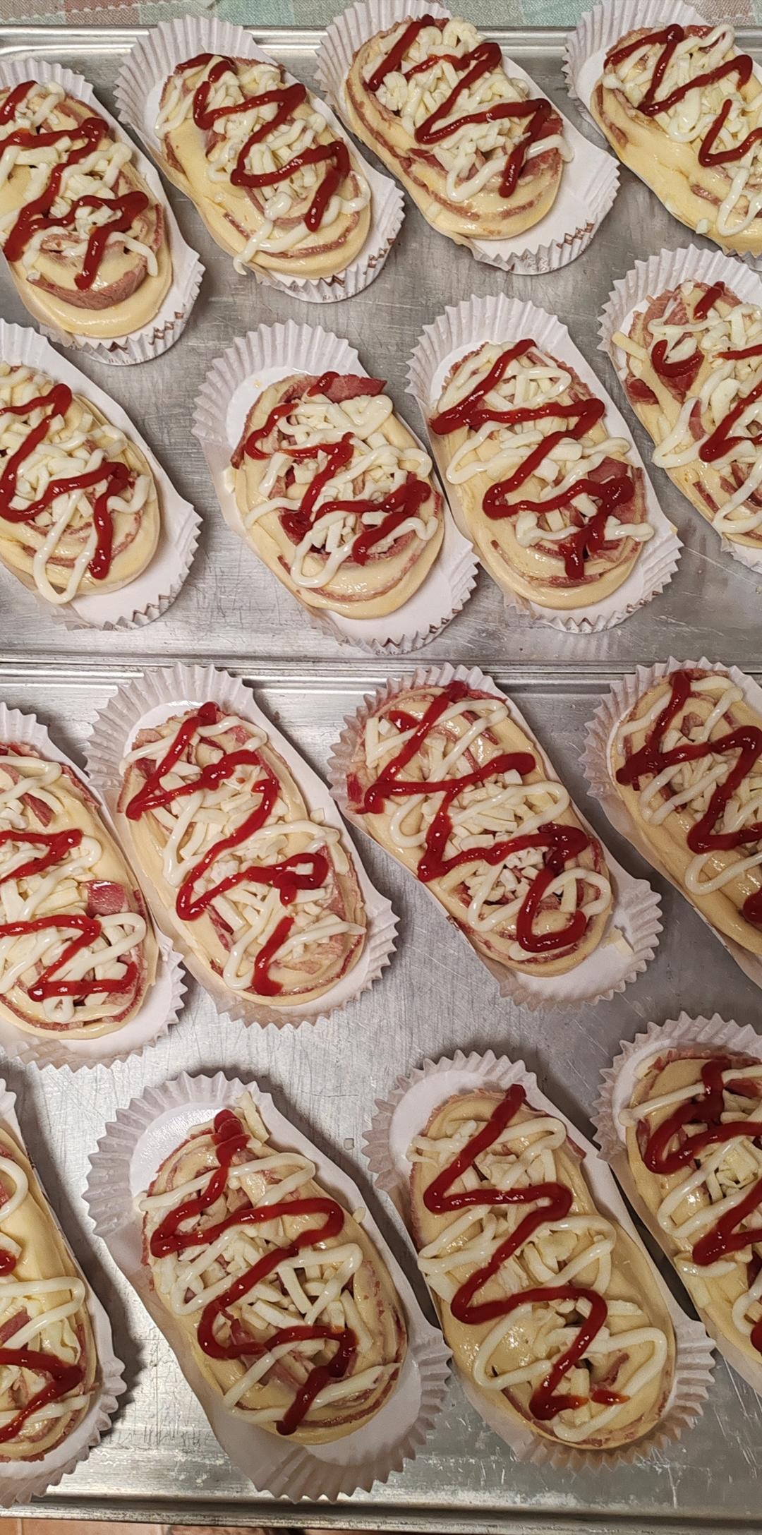 琐死这个万能台式面团，咸面包天花板培根芝士面包！