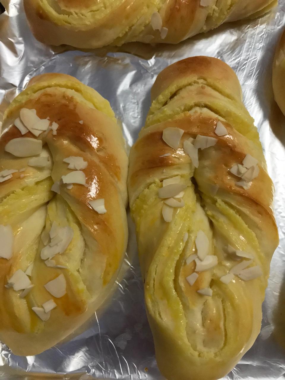 奶黄面包条（汤种法）