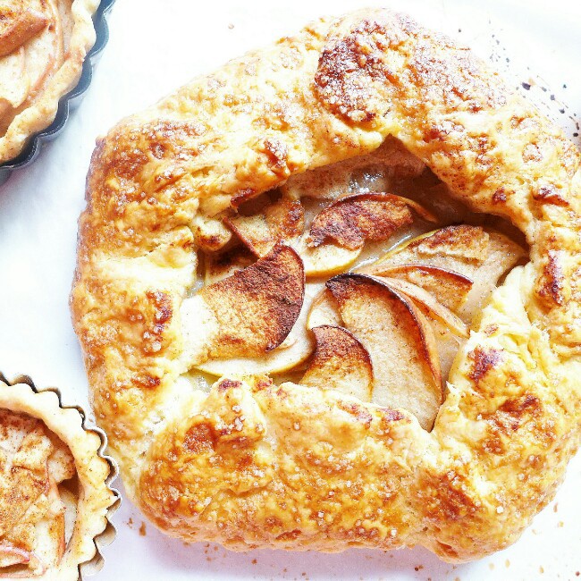 乡村苹果脆饼【Country Apple Galette】