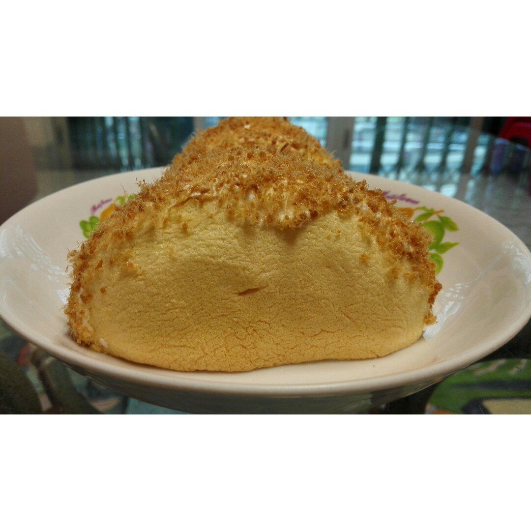 肉松元宝蛋糕