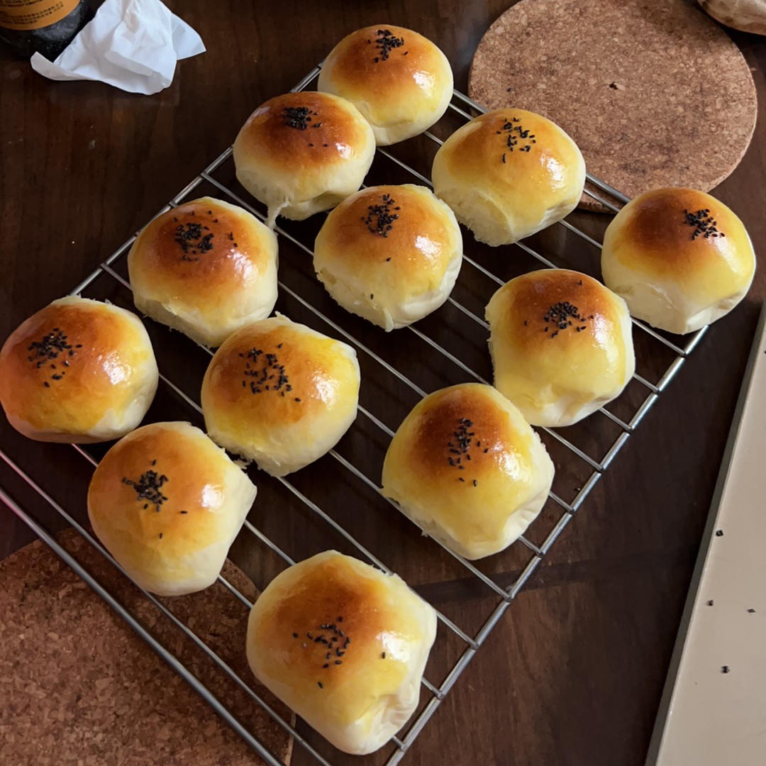 放3天也一样柔软的豆沙小餐包，好吃到哭