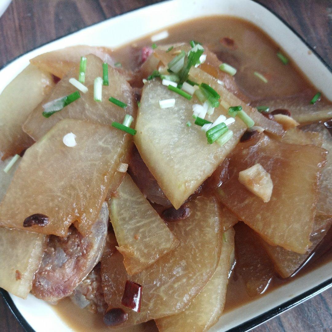 素炒冬瓜片