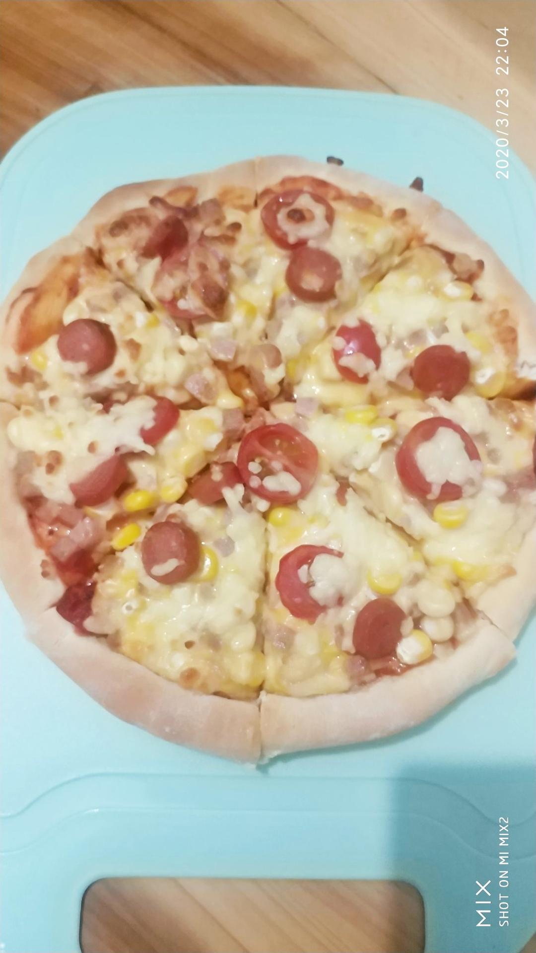 八寸披萨饼皮（四个）制作