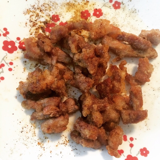 椒盐里脊