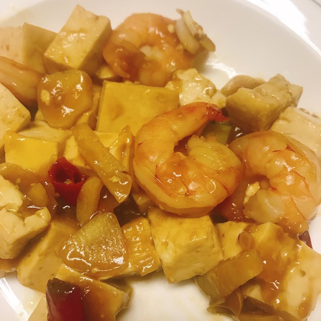 虾仁豆腐