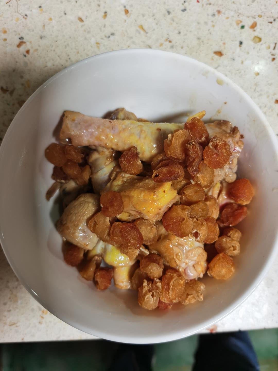 桂圆蒸鸡的做法