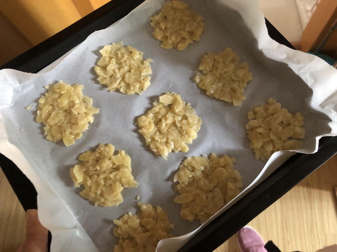 酥脆香甜的杏仁瓦片酥，好吃得停不下来😋