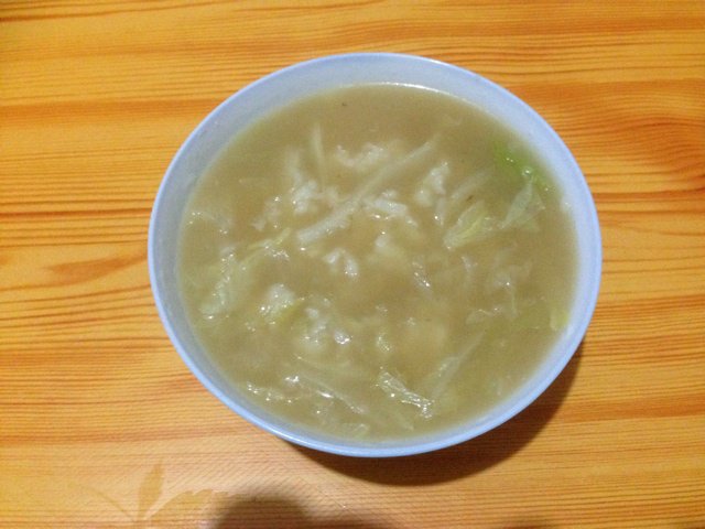 小北-37做的白菜疙瘩汤