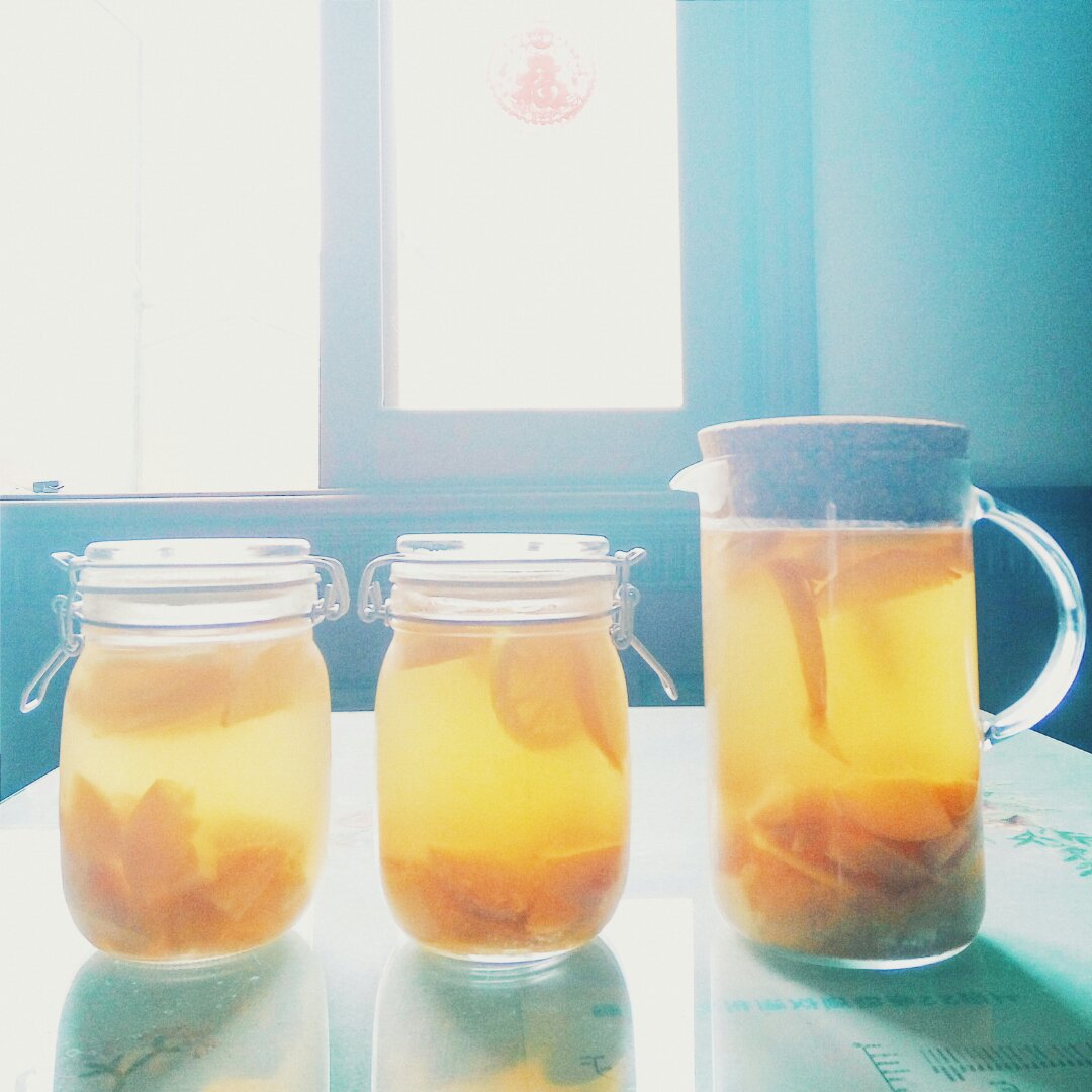 夏日冰爽蜜桃冰茶