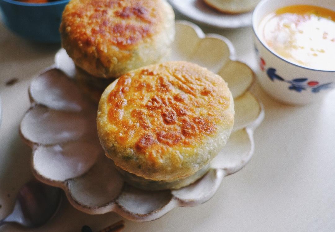 薄皮韭菜饼