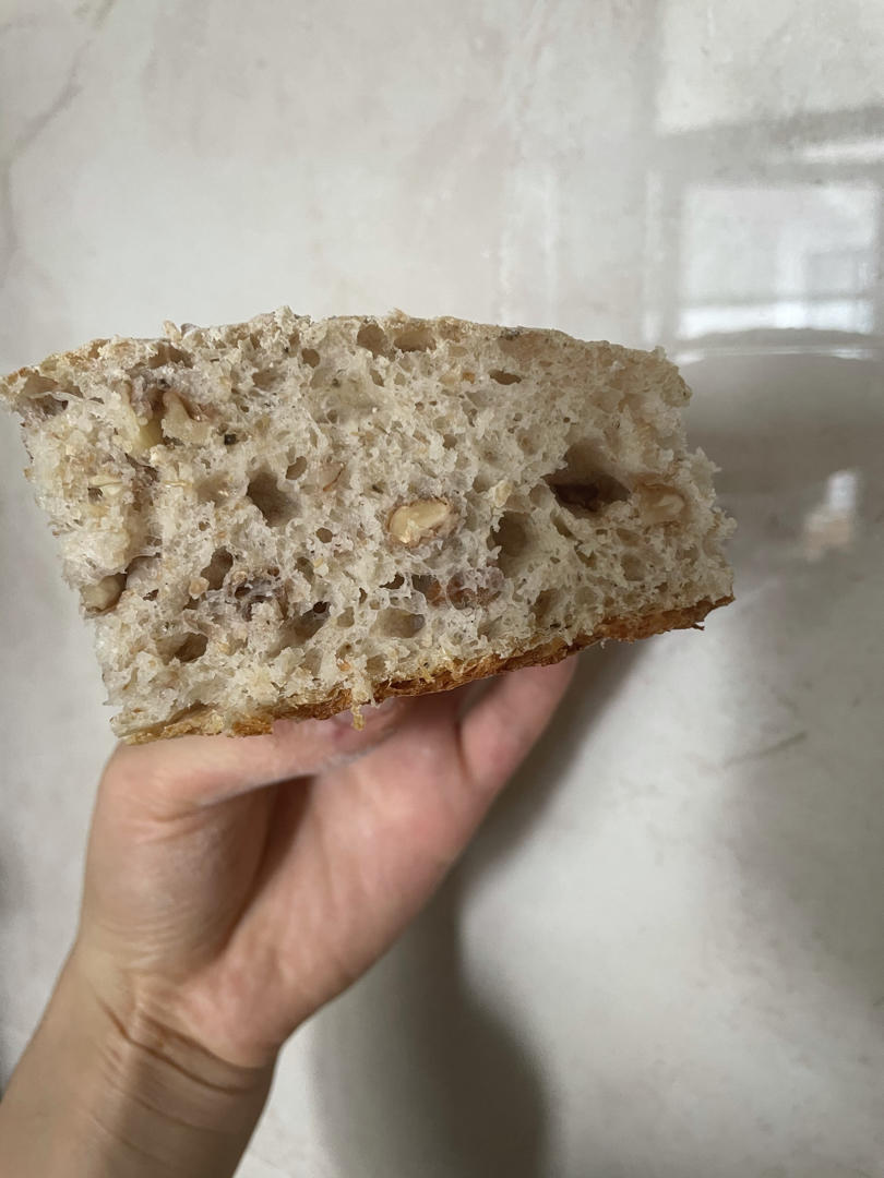 免揉高含水夏巴塔(花椒腰果)