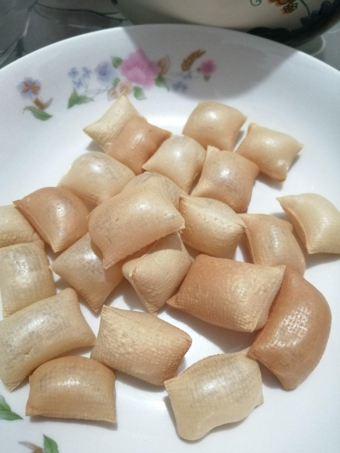 豆腐皮泡泡—豆腐皮秒变小胖子