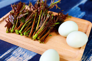 🌿春天就吃🌱香椿煎蛋的做法 步骤1